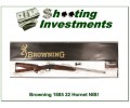 [SOLD] Browning 1885 Low Wall 22 Hornet XX Wood ANIB